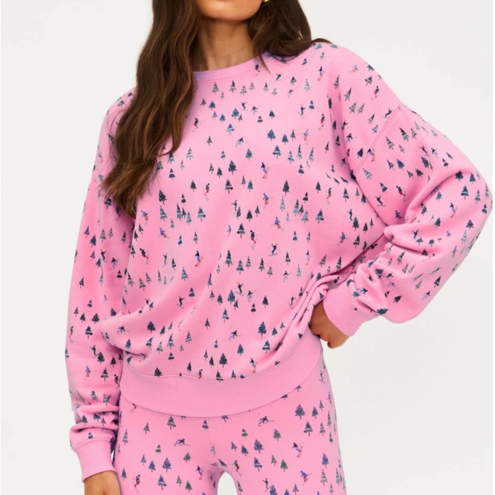 Beach Riot- Devyn Oversized Sweatshirt Ski Patrol - NWT - Size Medium